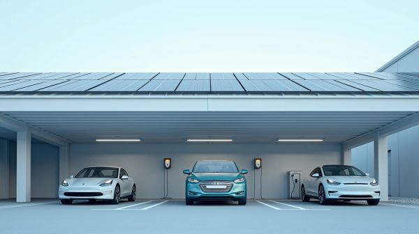Ombrières photovoltaïques : avantages écologiques et solutions durables pour les parkings